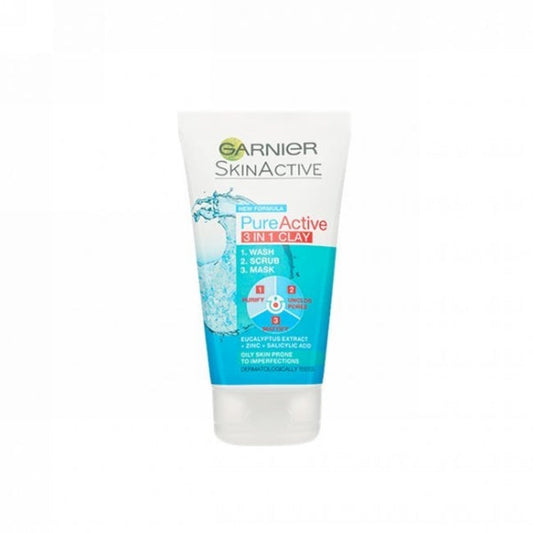 GARNIER PURE ACTIVE 3IN1 CLAY 150ML