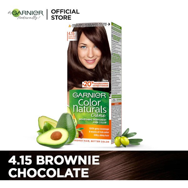 GARNIER COLOR NATURALS PAK 4.15 BROWNIE CHOCOLAT