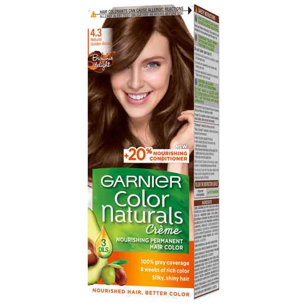 GARNIER COLOR NATURALS PAK 4.3 GOLDEN BROWN