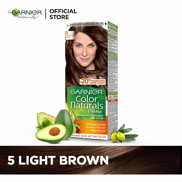 GARNIER COLOR NATURALS PAK 5 LIGHT BROWN
