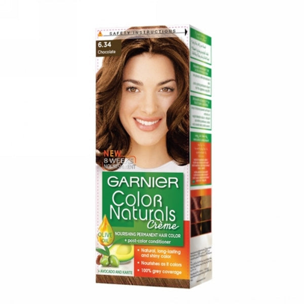 GARNIER COLOR NATURALS PAK 6.34 CHOCOLATE