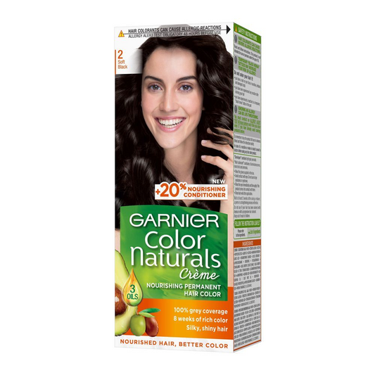 GARNIER COLOUR NATURALS 2 SOFT BLACK