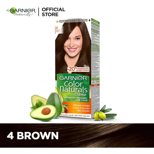 GARNIER COLOUR NATURALS 4 NATURAL BROWN