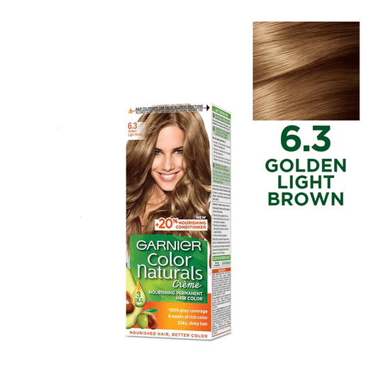GARNIER COLOUR NATURALS 6.3 GOLDEN LIGHT BROWN