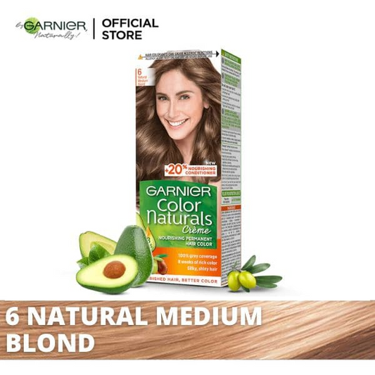 GARNIER COLOUR NATURALS 6 NATURAL MEDIUM BLOND