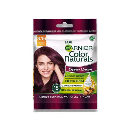 GARNIER HIAR COLOR NATURAL 3.16 NATURAL BURGANDY