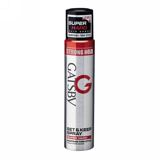 GATSBY SET & KEEP SUPER HARD SPRAY 250ML