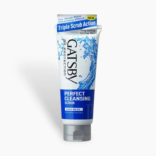 GATSBY PERFECT CLEANSING SCRUB WASH 120G