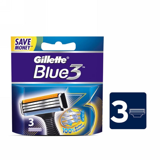 GILLETTE BLUE3 CARTRIDGES 3PCS
