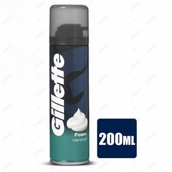 GILLETTE FOAM MENTHOL 200ML