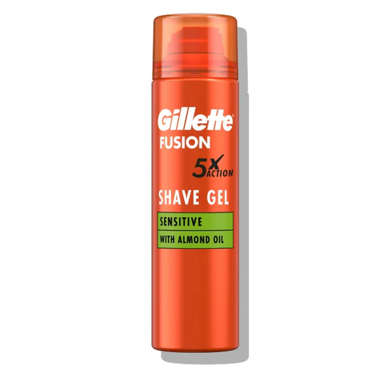 GILLETTE FUSION 5 ULTRA SENSITIVE SHAVING GEL 200ML