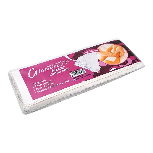 GLAMOROUS FACE WAX STRIP LARGE