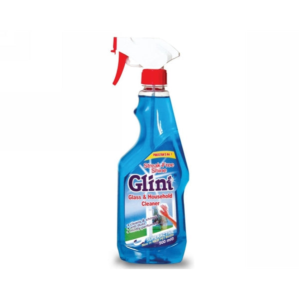 GLINT GLASS & HOUSEHOLD CLEANER SUPERACTIVE 500M