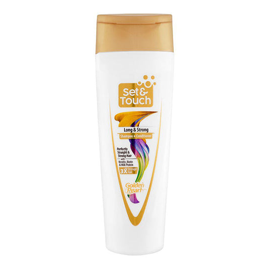 GOLDEN PEARL SET&TOUCH LONG & STRONG SHAMPOO+CONDITIONER 200ML