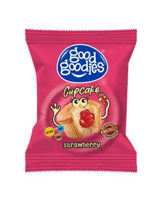 GOOD GOODIES VANILLA STRAWBERRY CUPCAKE 20G