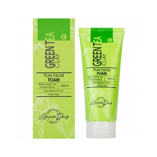 GREEN TEA CLAY PURE FACIAL FOAM 180ML