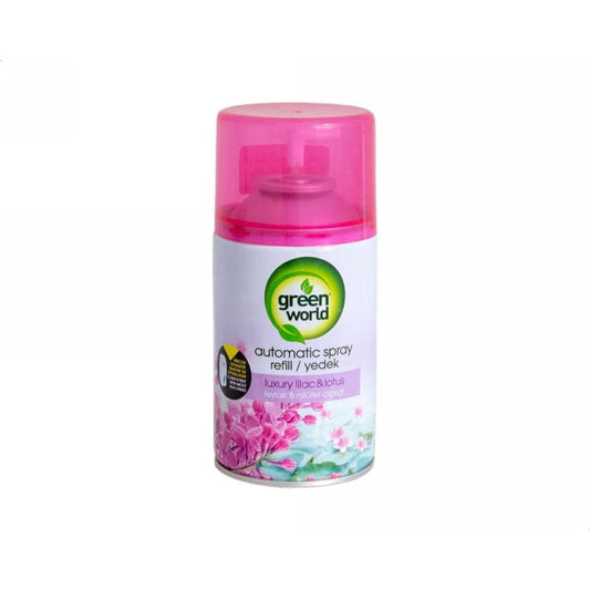GREEN WORLD AIR FRESHENER LUXURY LILAC & LOTUS 300 ML