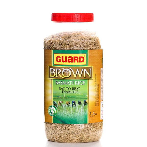 GUARD BROWN BASMATI RICE 1.5KG