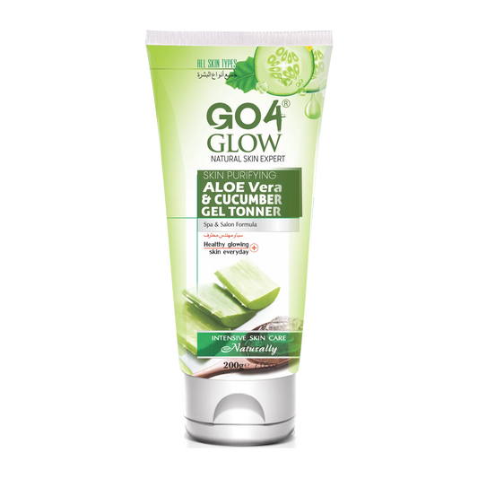 GO4 GLOW ALOE VERA & CUCUMBER GEL TONNER 200G