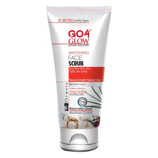 GO4 GLOW WHITENING FACE SCRUB 200G