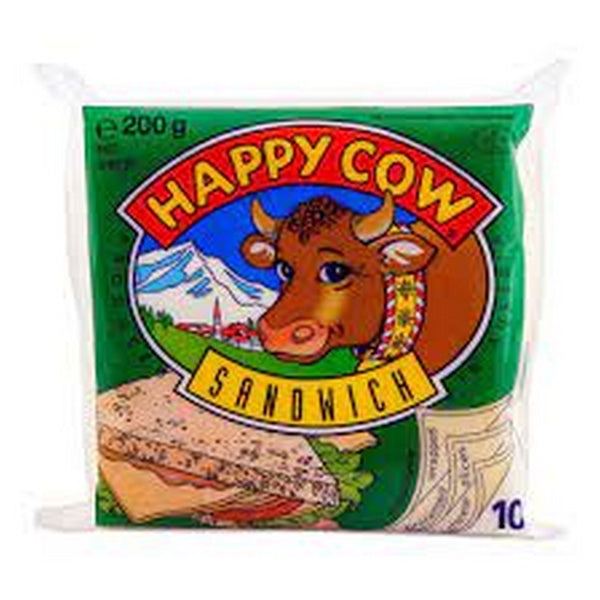 HAPPY COW PROCESSED CHEESE 200GM