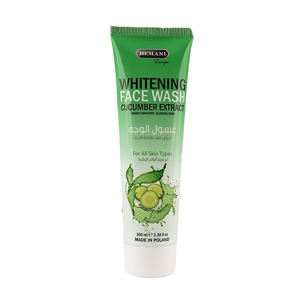 HEMANI CUCUMBER WHITENING FACE WASH 100ML