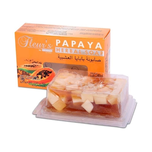 HEMANI PAPAYA HERBAL SOAP 100G