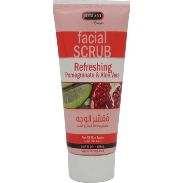 HEMANI FACIAL SCRUB REFRESHING POMEGRANATE&ALOEVERA 150ML