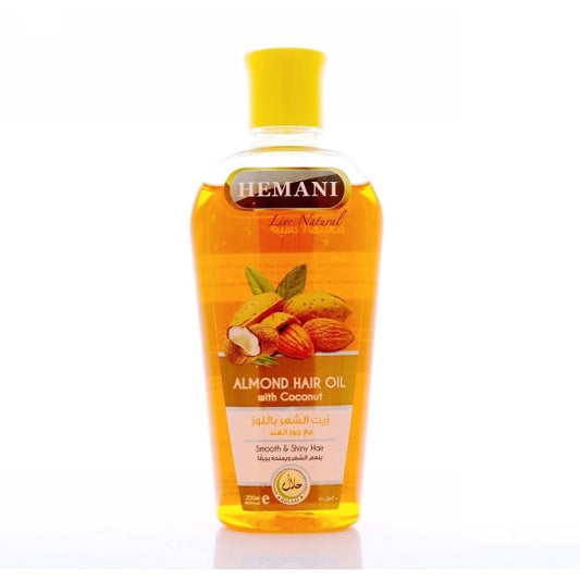 HEMANI HAIR OIL ALMOND 200ML