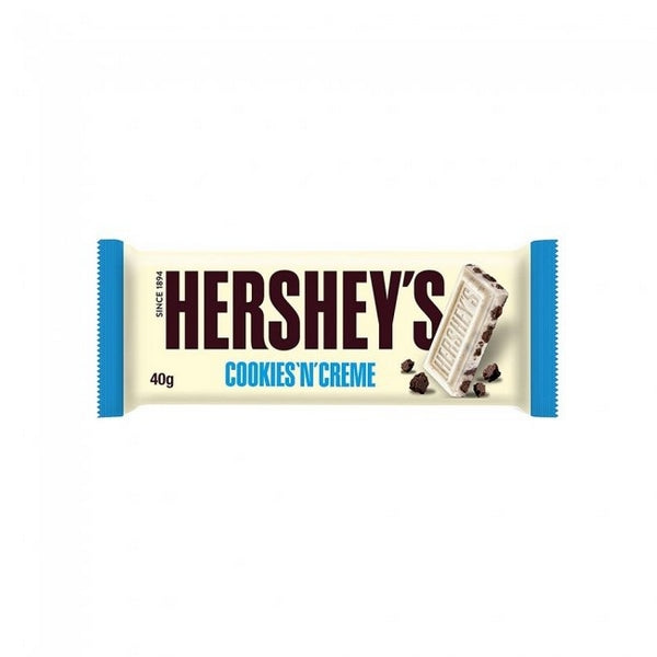 HERSHEYS COOKIES & CREAM BAR 40G 