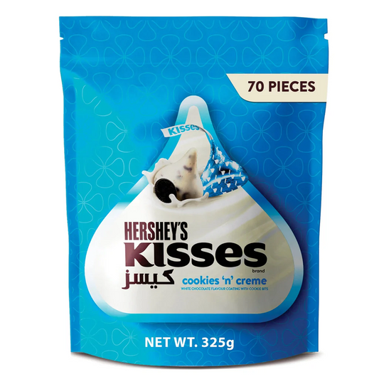 HERSHEYS KISSES COOKIES CREME 20PCS