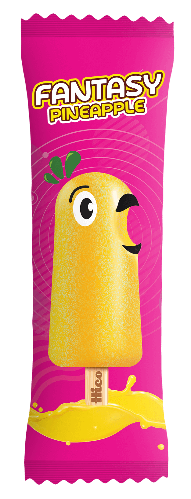 HICO FANTASY PINEAPPLE ICE LOLLY