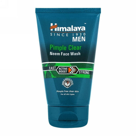 HIMALAYA MEN PIMPLE CLEAR NEEM FACE WASH 100ML