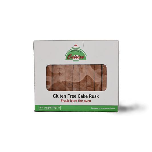 HOMEMADE CUISINE GLUTEN FREE CAKE RUSK 330G