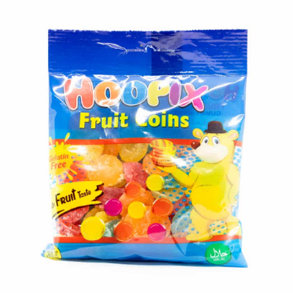 HOOPIX FRUIT COINS GUMMY JELLY