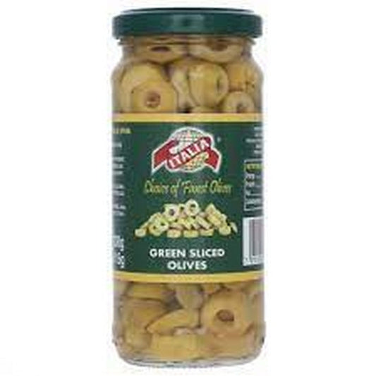 ITALIA GREEN STUFFED OLIVES 230