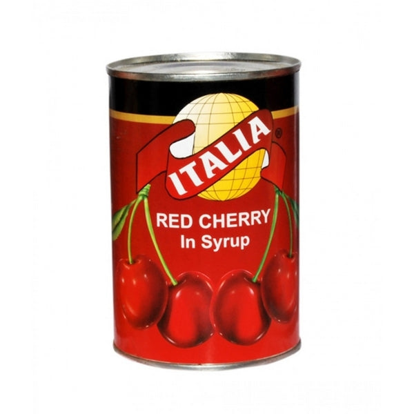 ITALIA RED CHERRY IN SYRUP 400GM