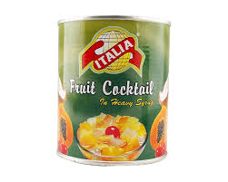 ITALIA FRUIT COCKTAIL IN SYRUP 836G