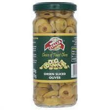 ITALIA GREEN SLICED OLIVES 230G