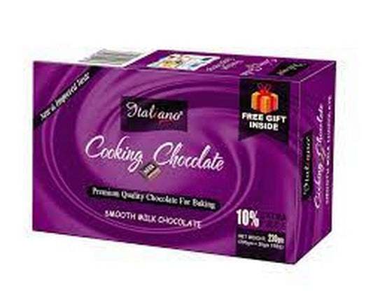  ITALIANO COOKING CHOCOLATE SMOOTH MILK 200GM