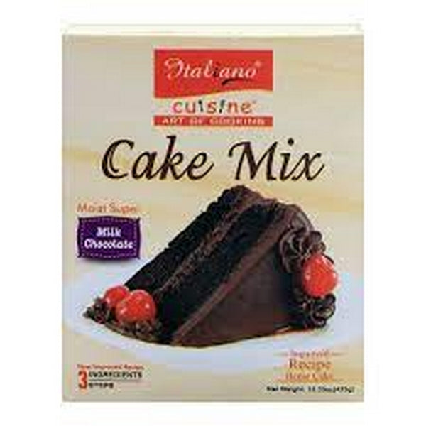 ITALIANO MILK CHOCOLATE  CAKE MIX 435G