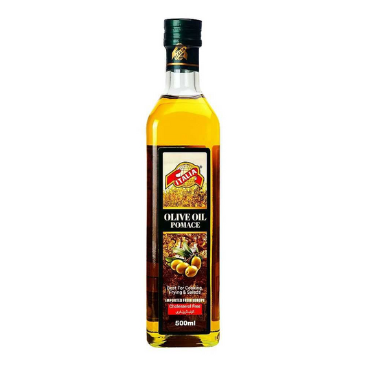 Italia Pomace Olive Oil Cholesterol Free 500ml | Premium Olive Pomace Cooking Oil