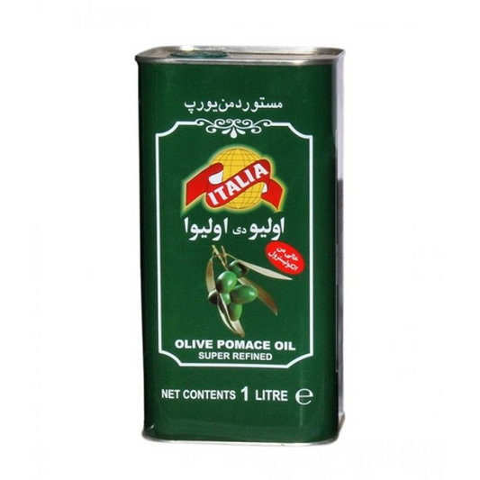 ITALIA OLIVE POMACE OIL REFINED 1LTR TIN