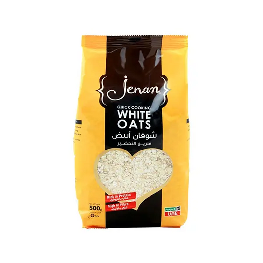 JENAN WHITE OATS 500GM