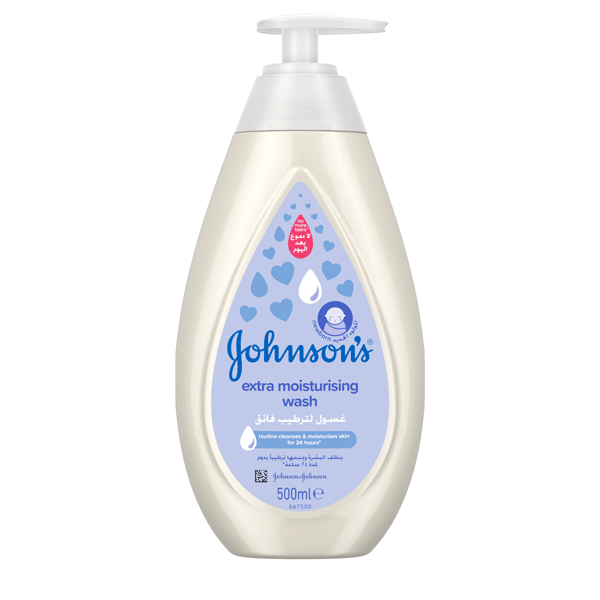 JOHNSONS BABY BATH CREAMY WASH 300ML