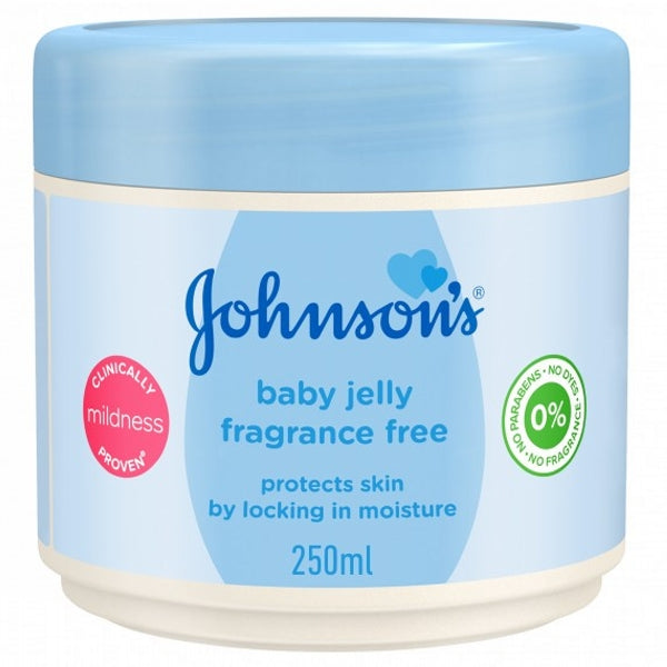 JOHNSONS BABY JELLY FRAGRANCE FREE 250ML