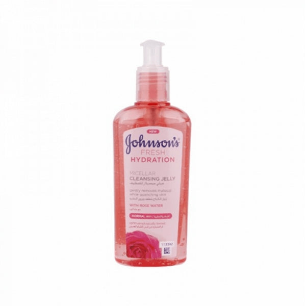 JOHNSONS MICELLAR CLEANSING ROSE WATER PUMP 200ML
