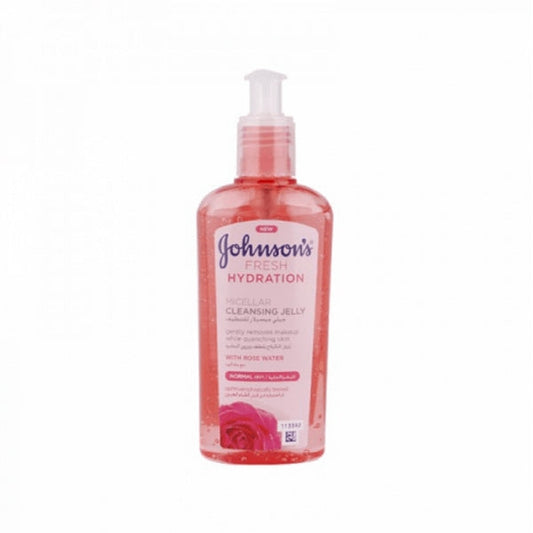 JOHNSONS MICELLAR CLEANSING ROSE WATER PUMP 200ML