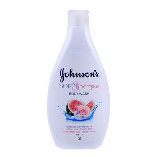 JOHNSONS SOFT & ENERGISE BODY WASH 400ML