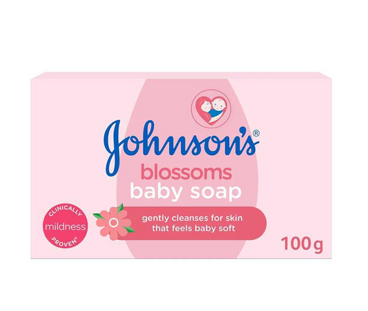JOHNSONS BLOSSOMS BABY SOAP 100G